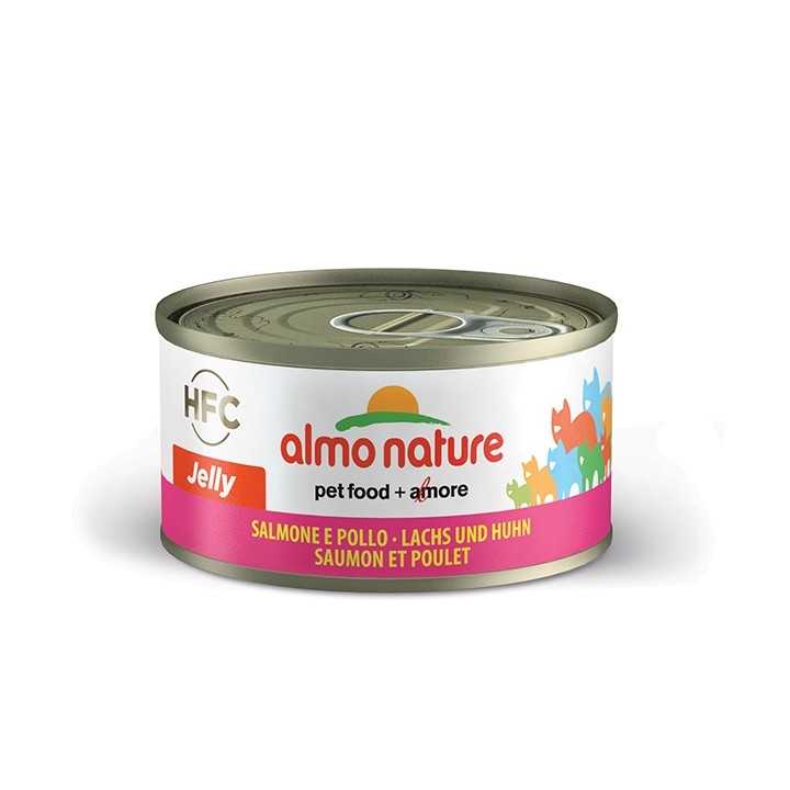 Almo Nature Cat Hfc Jelly Salmone & Pollo 70 Gr.