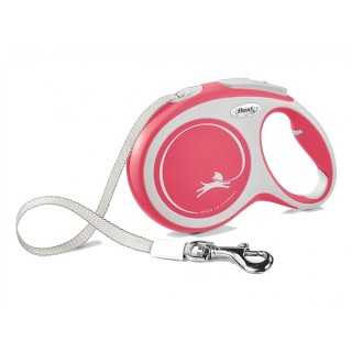 Flexi New Comfort Guinzaglio Estensibile Corda 8M. Tg. Xl Rosa