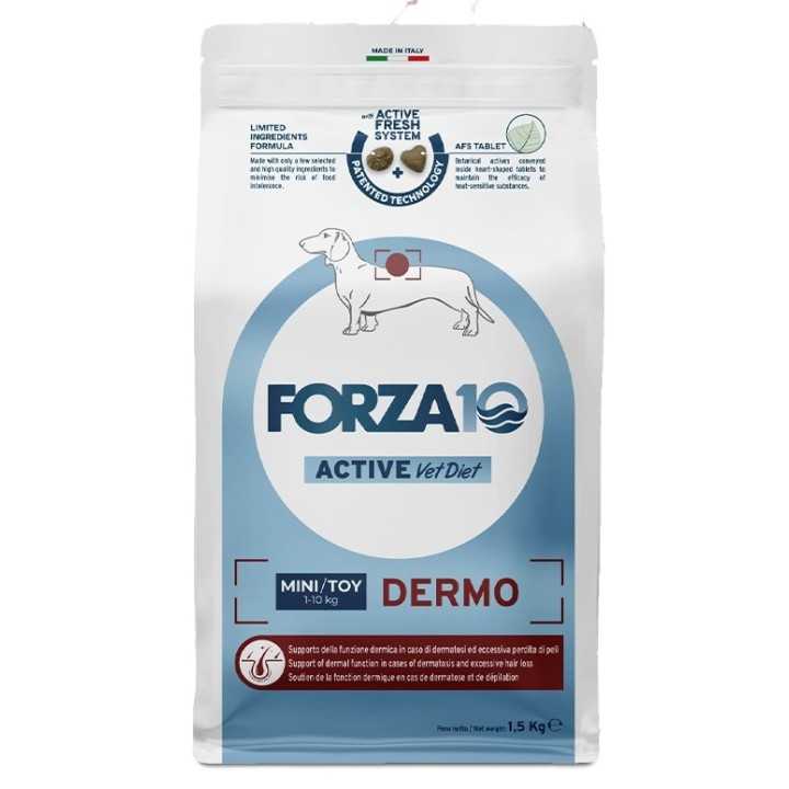 Forza 10 Active Vet Diet Mini/Toy Dermo 1,5 Kg.