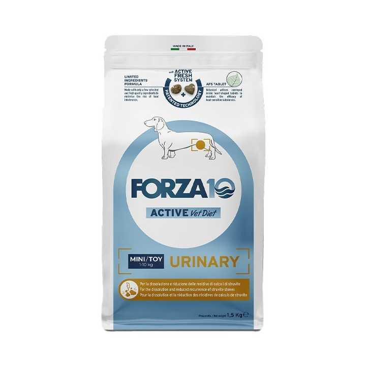 Forza 10 Active Vet Diet Mini/Toy Urinary 1,5 Kg.