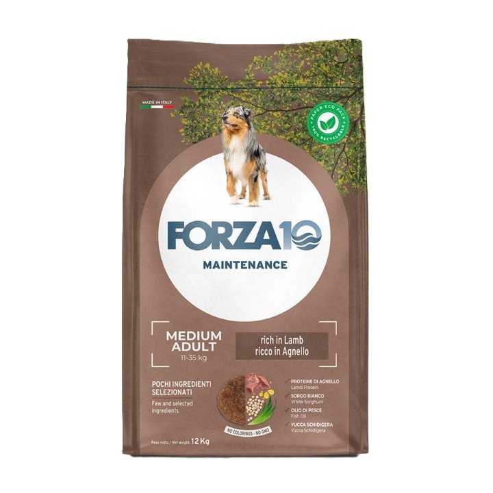 Forza 10 Adult Medium Agnello & Riso 12 Kg.