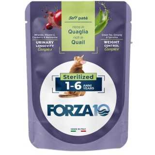 Forza 10 Cat Botanicat Pate' Sterilized Quaglia 80 Gr.