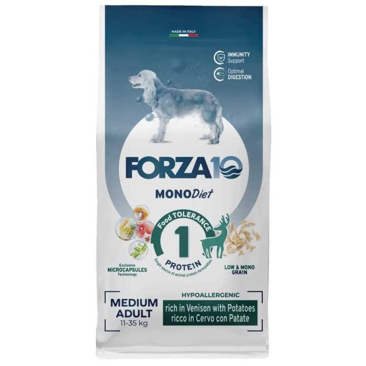 Forza 10 Diet Adult Medium Cervo & Patate 12 Kg.