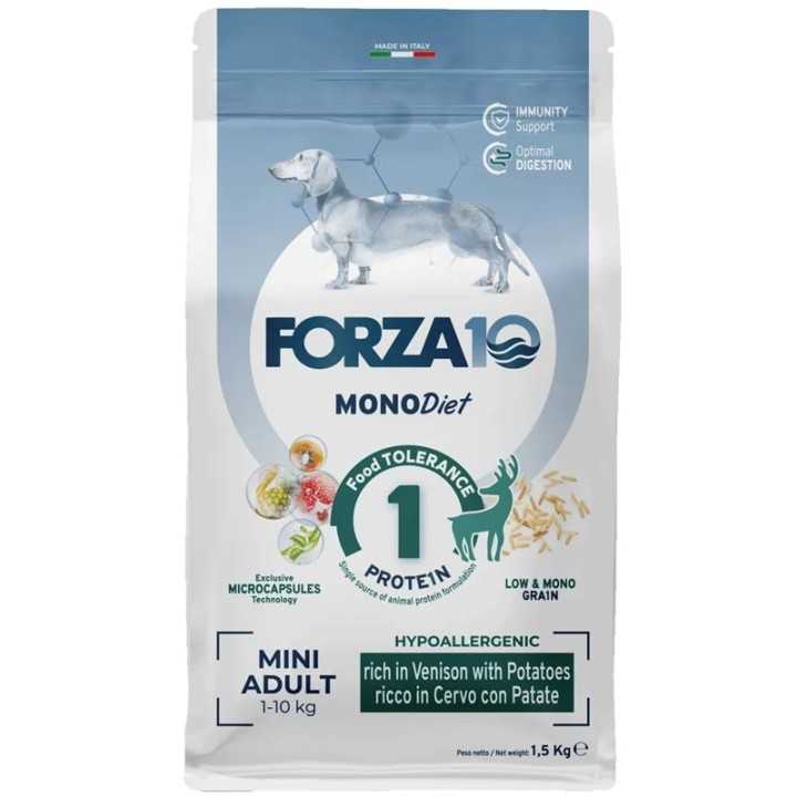 Forza 10 Diet Adult Mini Cervo & Patate 1,5 Kg.