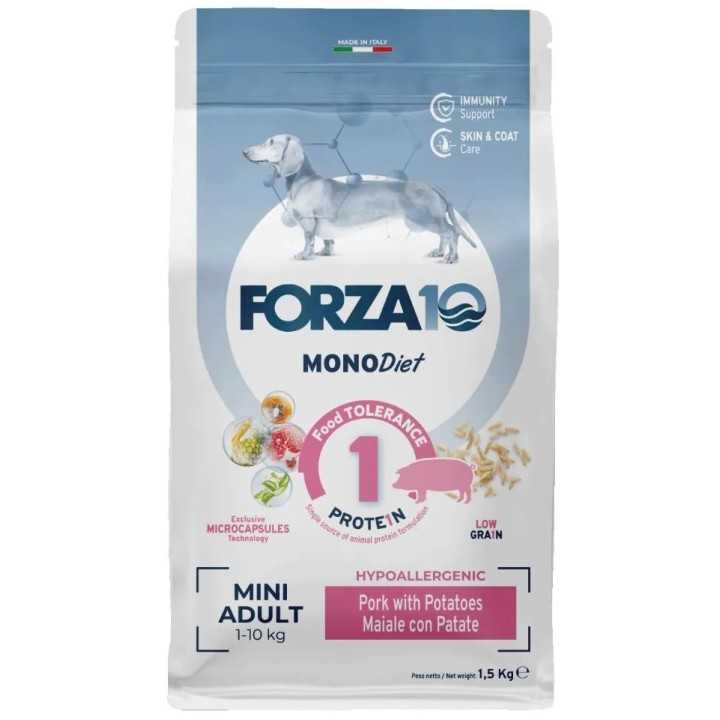 Forza 10 Diet Adult Mini Maiale & Patate 1,5 Kg.