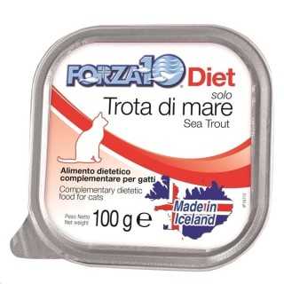 Forza 10 Diet Cat Solo Trota Di Mare 100 Gr.