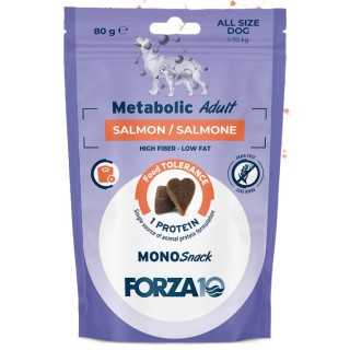 Forza 10 Mono Snack Metabolic Adult Salmone 80 Gr.