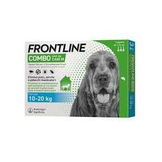 Frontline Combo 10-20 Kg. 3 Pipette Da 1,34 Ml.