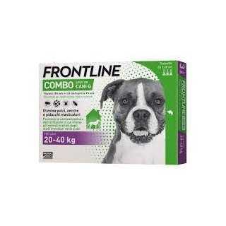 Frontline Combo 20-40 Kg. 3 Pipette Da 2,68 Ml.