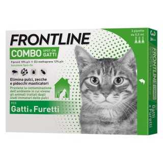 Frontline Combo Gatti & Furetti 3 Pipette Da 0,5 Ml.