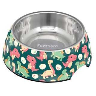 Fuzzyard Ciotola Acciaio Inox "Dinosaur Land" Tg. L - 810 Ml.
