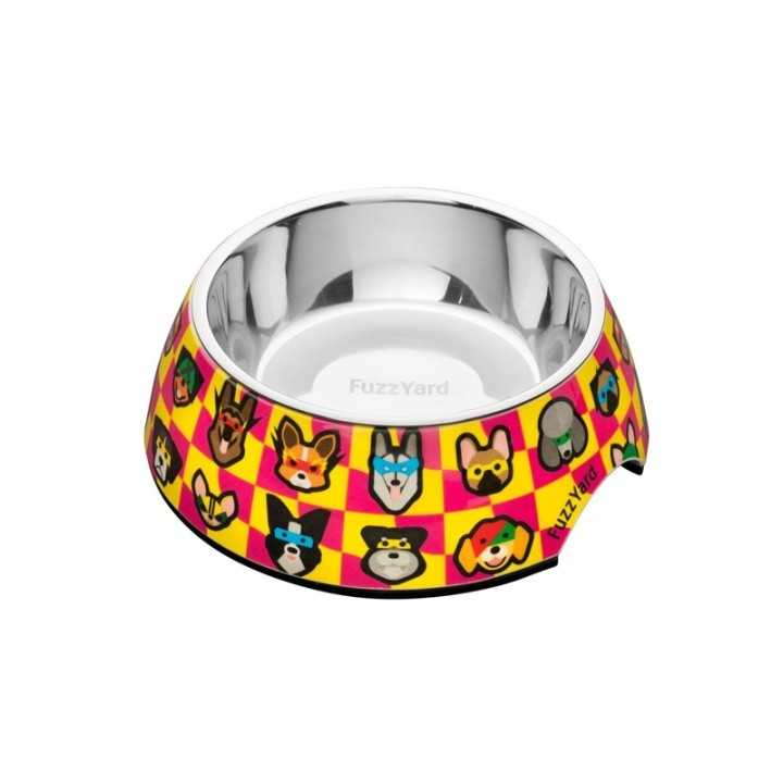 Fuzzyard Ciotola Acciaio Inox "Doggoforce" Tg. L - 810 Ml.