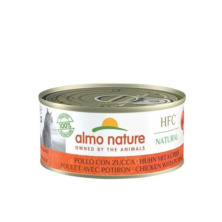 Almo Nature Cat Hfc Natural Pollo & Zucca 150 Gr.