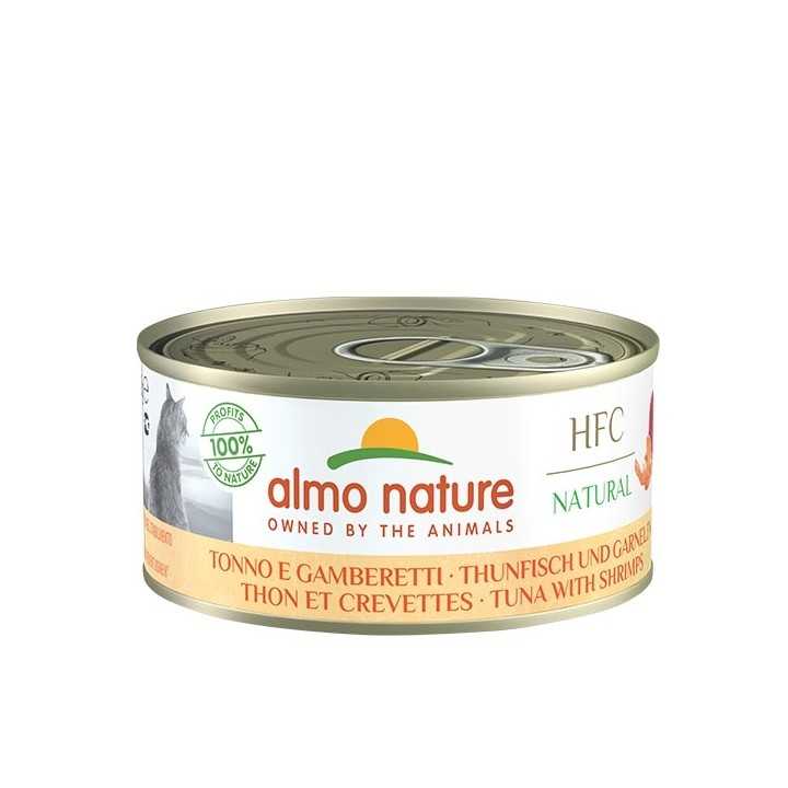 Almo Nature Cat Hfc Natural Tonno & Gamberetti 150 Gr.