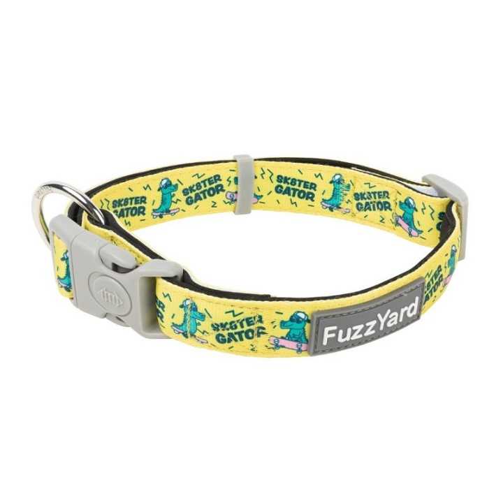 Fuzzyard Collare Neoprene "Sk8Ter Gator" Tg. L