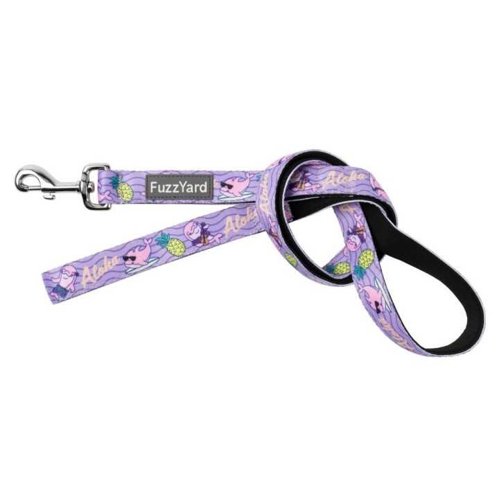 Fuzzyard Guinzaglio Neoprene "Aloha Dolphins" Tg. L