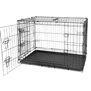 Gabbia Metallica Per Cani (106 X 71,5 X 76 Cm.)