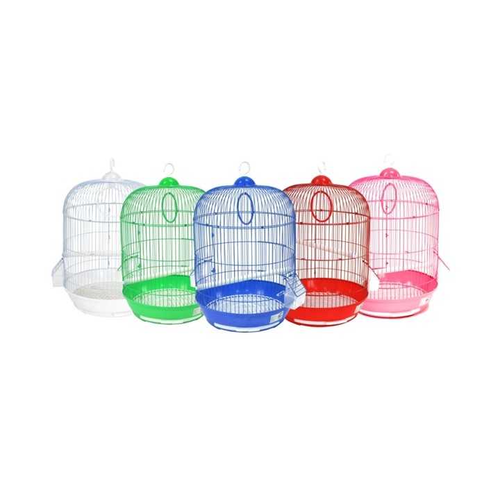 Gabbia Per Uccelli Curva (33 X 33 X 53 Cm.)