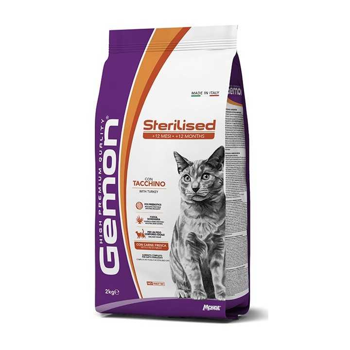 Gemon Cat Sterilised Tacchino 2 Kg.