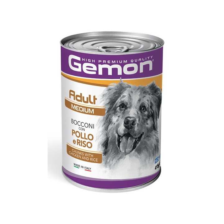 Gemon Dog Adult Medium Pollo & Riso 415 Gr.