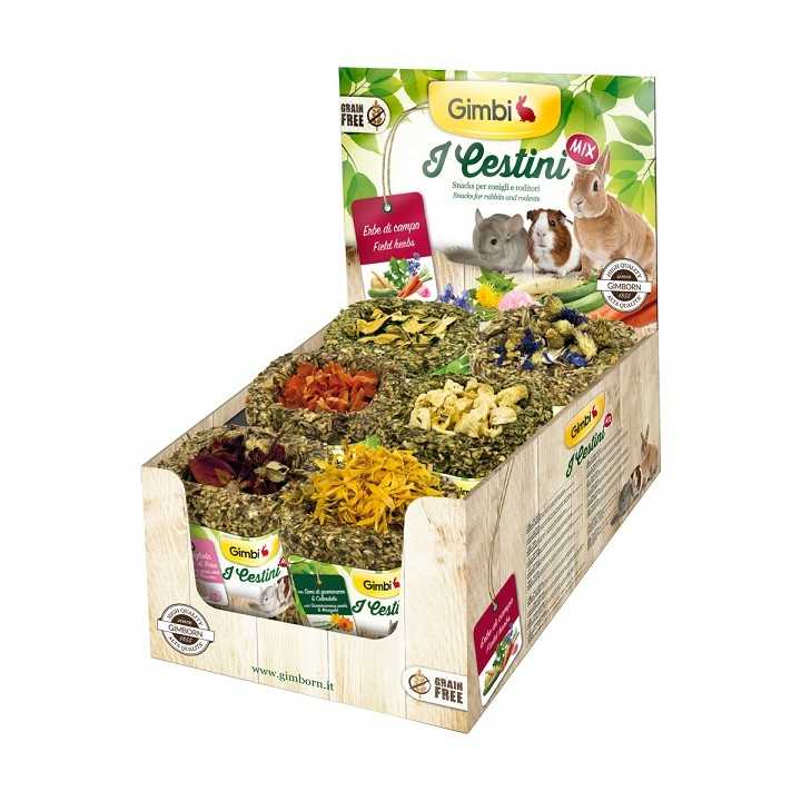 Gimbi I Cestini Verdure & Fiori 2 X 75 Gr.