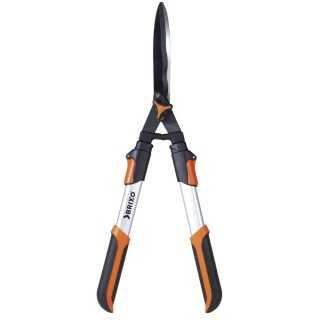 Forbici Taglia Siepi Telescopiche Allungabili Regolabili (da 67 cm a 83 cm) Alu Line con Lama al Teflon da 23 cm - Brixo