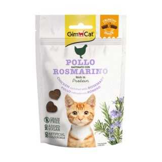 Gimcat Crunchy Snack Pollo & Rosmarino 50 Gr.