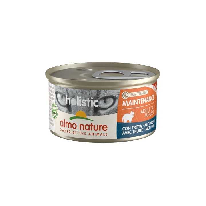 Almo Nature Cat Holistic Mousse Trota 85 Gr.