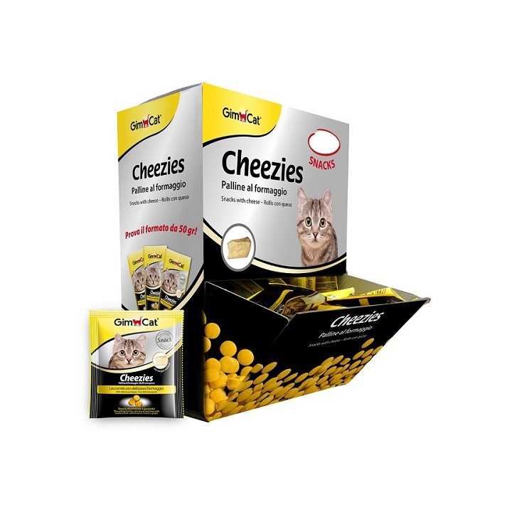 Gimcat Snack Palline Al Formaggio 10 Gr.