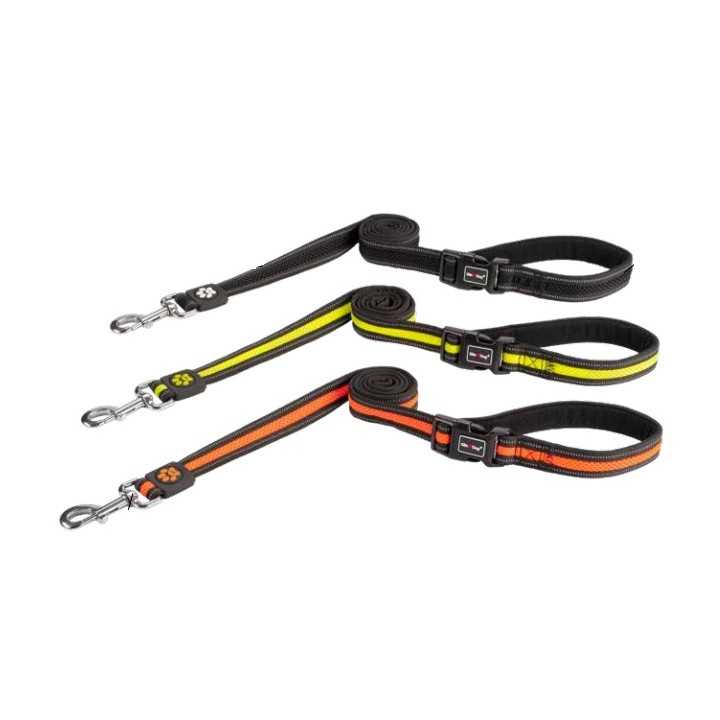 Gimdog Guinzaglio Mesh 2,5 X 120 Cm. Giallo