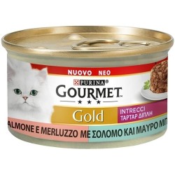 Gourmet Gold Intrecci Di Gusto Pollo & Manzo 85 Gr.