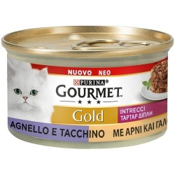 Gourmet Gold Intrecci Di Gusto Tacchino & Agnello 85 Gr.