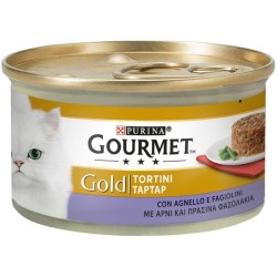 Gourmet Gold Tortini Con Agnello & Fagiolini 85 Gr.