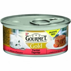 Gourmet Gold Tortini Con Manzo & Pomodoro 85 Gr.