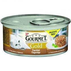 Gourmet Gold Tortini Con Tacchino & Spinaci 85 Gr.