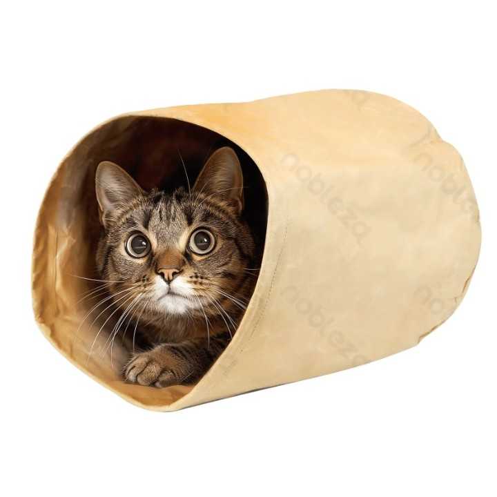 Gioco In Carta Per Gatti (Diam. 28 X 32 Cm.)