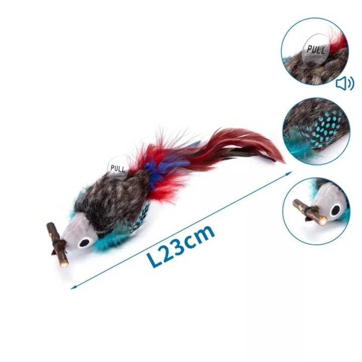 Gioco In Peluche Per Gatti 23 Cm.