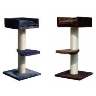 Gloria Obi Tiragraffi Per Gatti (50 X 50 X 100 Cm.) Marrone