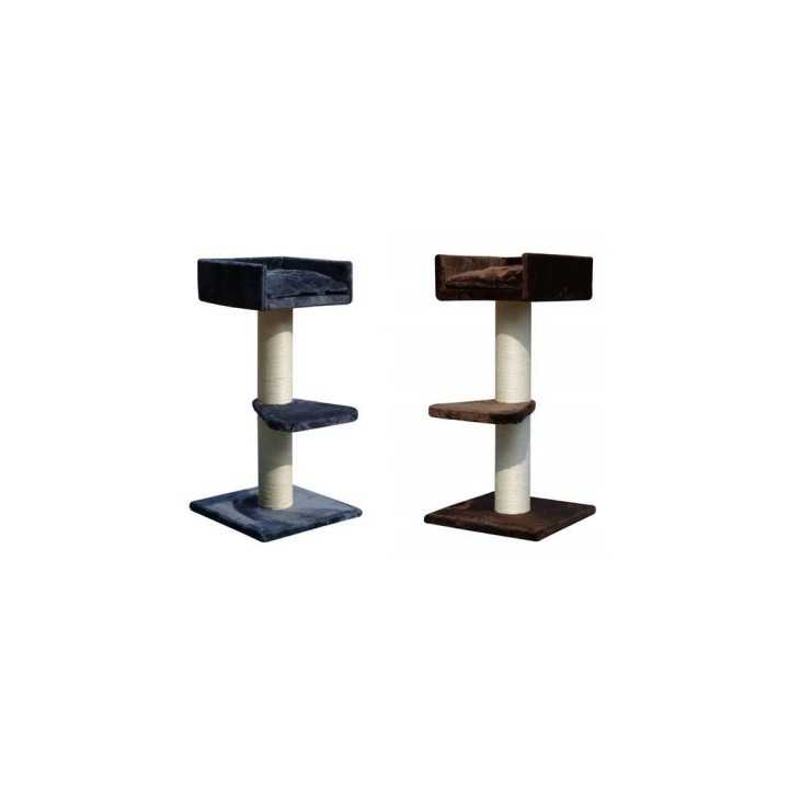 Gloria Obi Tiragraffi Per Gatti (50 X 50 X 100 Cm.) Marrone